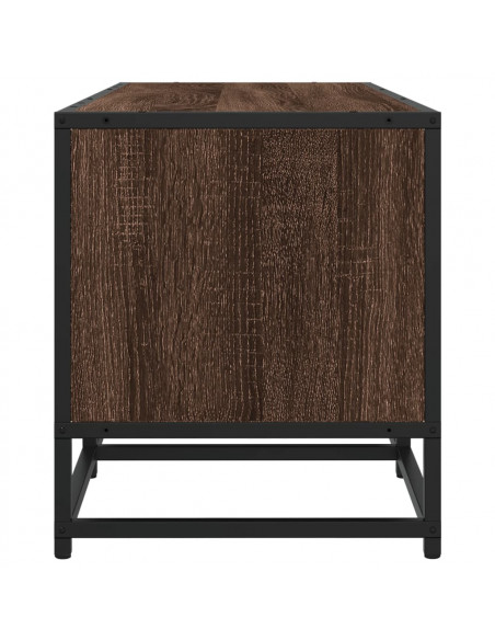 Mobile TV Rovere Marrone 240x35x41 cm in Legno Multistrato