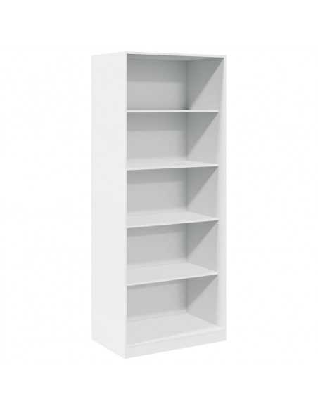 Armadio Bianco 80x50x200 cm in Legno Multistrato