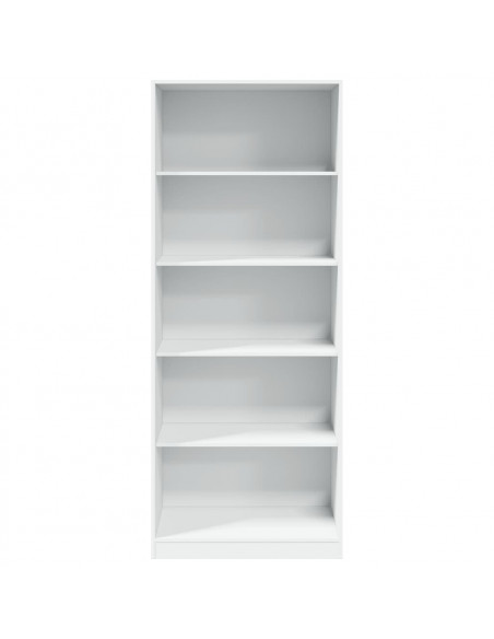 Armadio Bianco 80x50x200 cm in Legno Multistrato