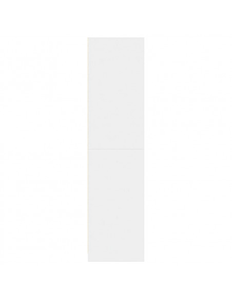 Armadio Bianco 80x50x200 cm in Legno Multistrato