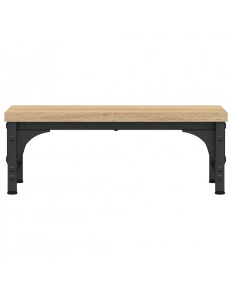 Supporto per Monitor Rovere Sonoma 37x23x14cm Legno Multistrato