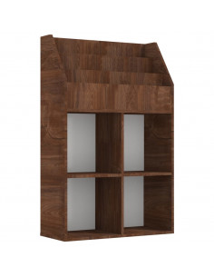 Portariviste per Bambini Rovere Marrone 71x30x114cm Legno 2