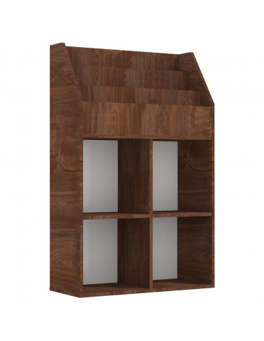 Portariviste per Bambini Rovere Marrone 71x30x114cm Legno