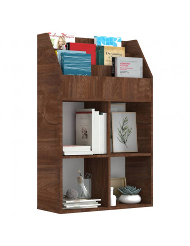 Portariviste per Bambini Rovere Marrone 71x30x114cm Legno