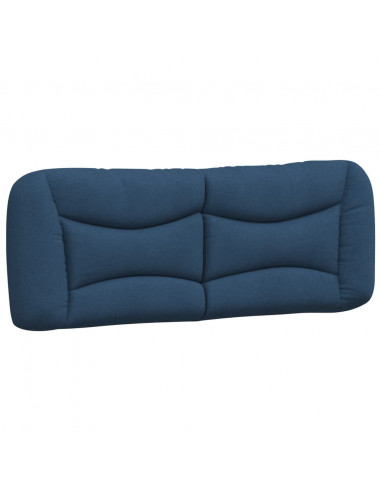 Letto con Materasso Blu 180x200 cm in Tessuto