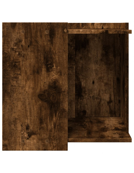 Recinto Lettiera Gatti Rovere Fumo 53x53x51 cm in Truciolato