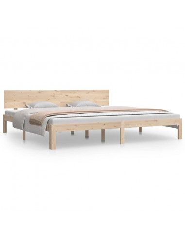 Giroletto in Legno Massello di Pino 200x200 cm