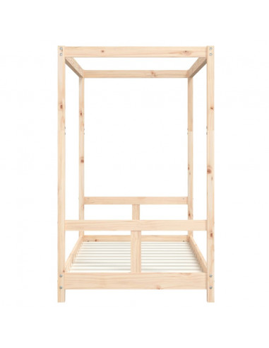 Giroletto per Bambini 80x160 cm in Legno Massello di Pino