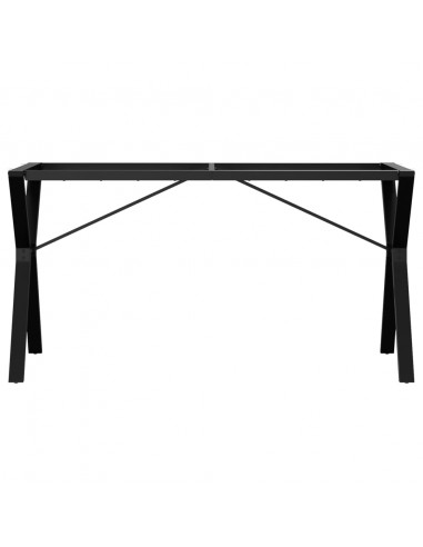 Telaio Gambe a Y per Tavolo da Pranzo 140x60x73 cm in Ghisa