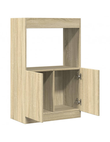 Credenza Rovere Sonoma 63x33x100 cm in Truciolato