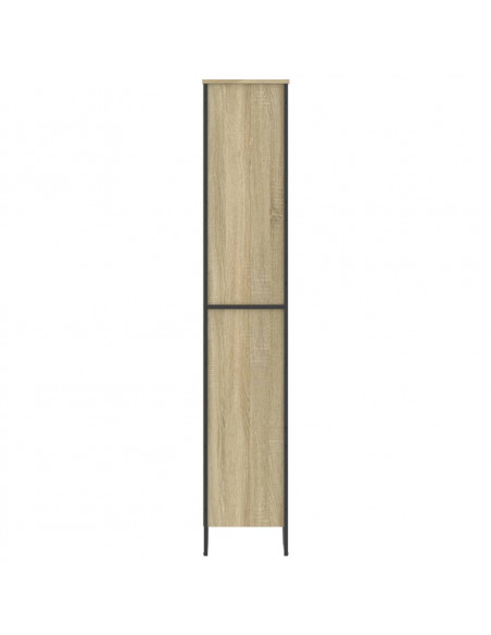 Libreria Rovere Sonoma 80x31x169 cm in Truciolato