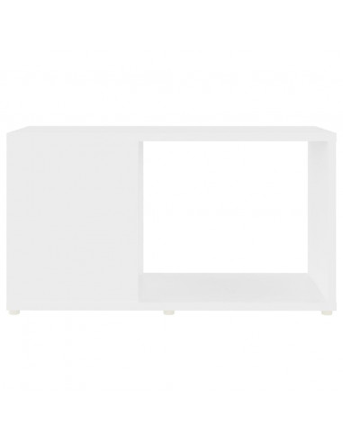 Mobile Porta TV Bianco 60x24x32 cm in Legno Multistrato