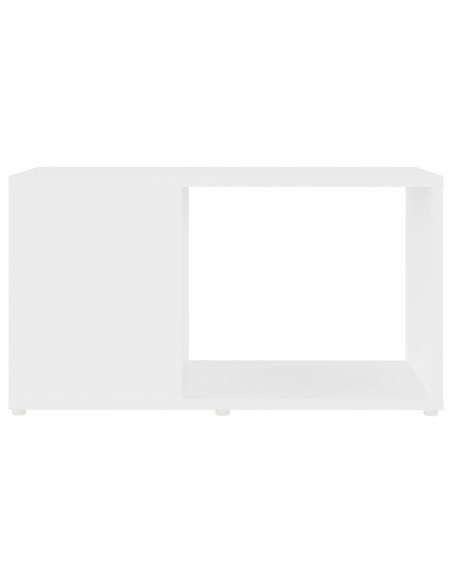 Mobile Porta TV Bianco 60x24x32 cm in Legno Multistrato