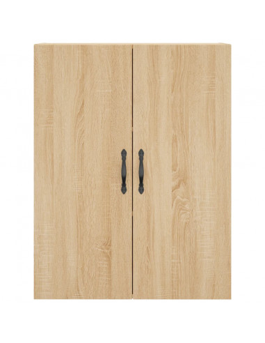 Mobile a Parete Rovere Sonoma 69,5x34x90 cm Legno Multistrato