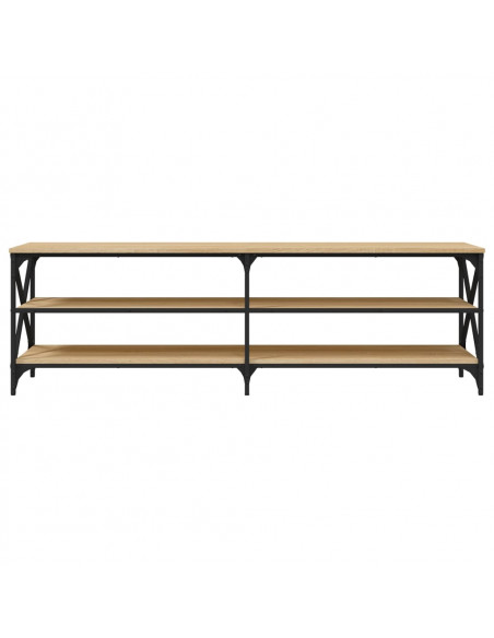 Mobile Porta TV Rovere Sonoma 160x40x50 cm in Legno Multistrato