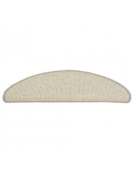 Tappetini Autoadesivi per Scale 15 pz Argento 65x21x4 cm