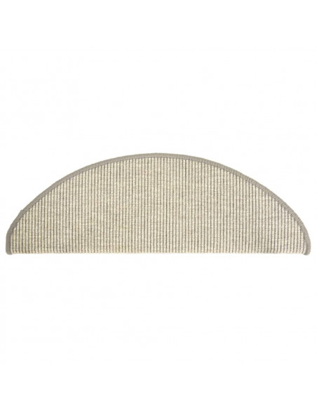 Tappetini Autoadesivi per Scale 15 pz Argento 65x21x4 cm