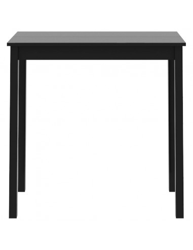 Tavolo da Bar in MDF Nero 115x55x107 cm