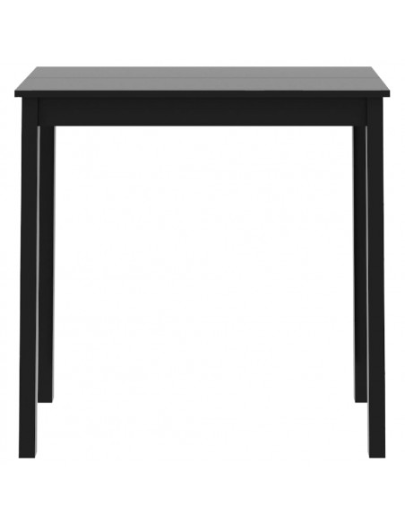 Tavolo da Bar in MDF Nero 115x55x107 cm