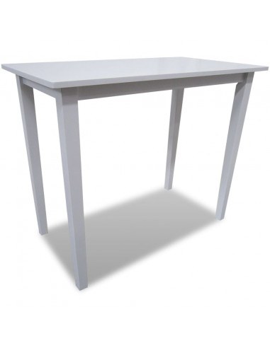 Tavolo da Bar in Legno Bianco