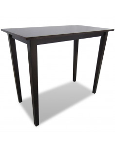 Tavolo da Bar in Legno Marrone 2