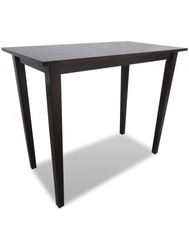 Tavolo da Bar in Legno Marrone