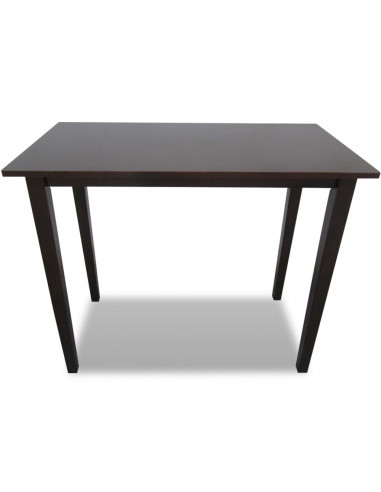 Tavolo da Bar in Legno Marrone