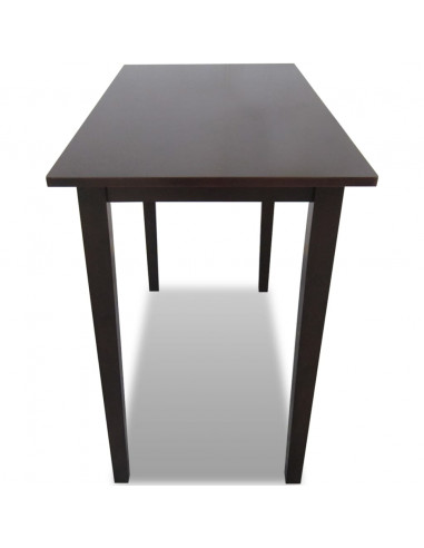 Tavolo da Bar in Legno Marrone