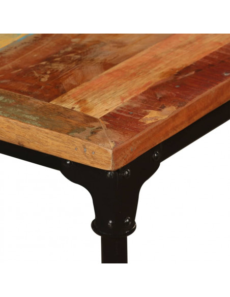 Tavolo da Pranzo in Legno Massello di Recupero 180 cm