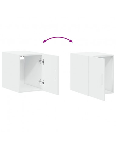 Mobile a Parete Bianco 30x42,5x40 cm in Legno Multistrato