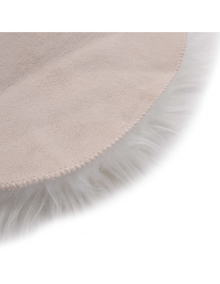 Tappeto in Similpelle di Pecora 60x90 cm Bianco