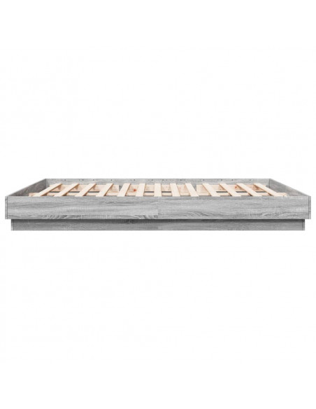 Giroletto Grigio Sonoma 180x200 cm in Legno Multistrato