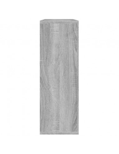 Mensola a Muro Grigio Sonoma 104x20x58,5 cm Legno Multistrato
