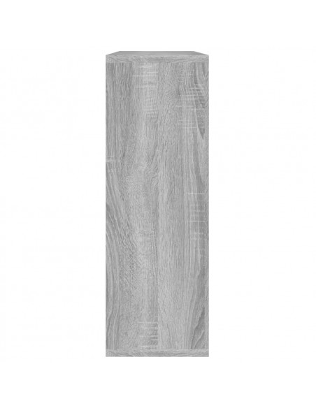 Mensola a Muro Grigio Sonoma 104x20x58,5 cm Legno Multistrato