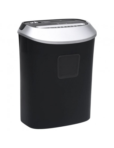 Tritadocumenti 10 Fogli Taglio Trasversale Nero