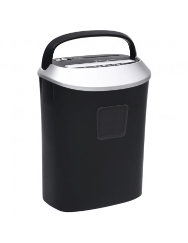 Tritadocumenti 10 Fogli Taglio Trasversale Nero