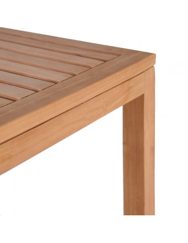 Scaffale per Bagno a 4 Ripiani in Massello di Teak 42x42x165cm