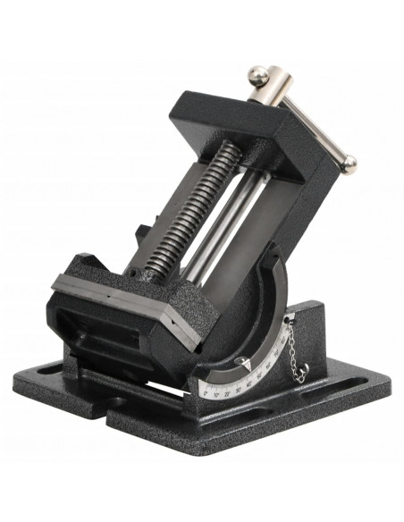 Morsa Inclinata Manuale per Trapano a Colonna 110 mm
