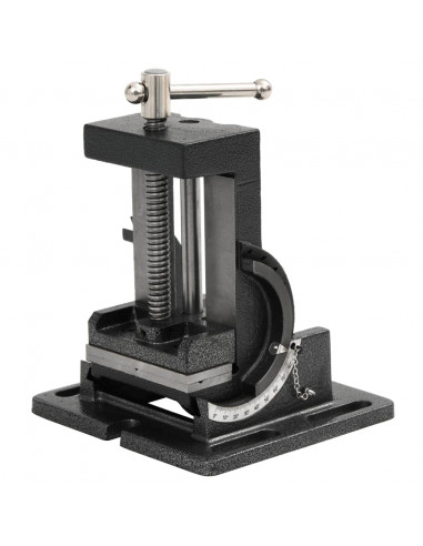 Morsa Inclinata Manuale per Trapano a Colonna 110 mm