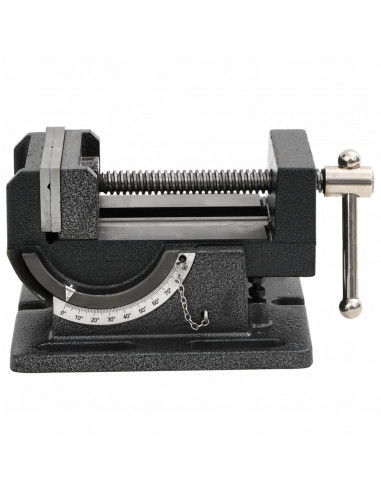 Morsa Inclinata Manuale per Trapano a Colonna 110 mm