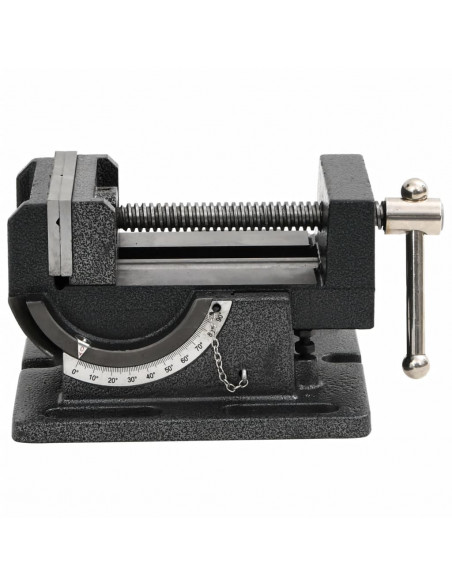 Morsa Inclinata Manuale per Trapano a Colonna 110 mm