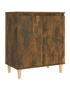 Credenza Rovere Fumo 60x35x70 cm in Legno Multistrato 2