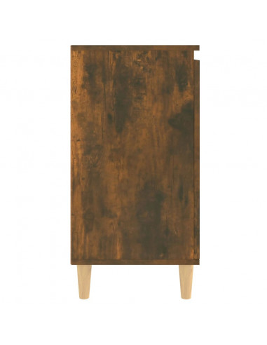 Credenza Rovere Fumo 60x35x70 cm in Legno Multistrato