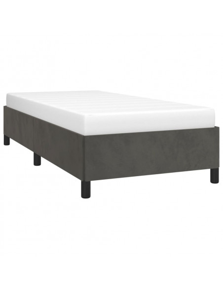 Giroletto Grigio Scuro 90x200 cm in Velluto