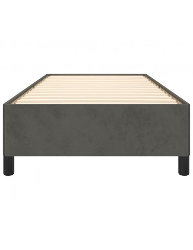 Giroletto Grigio Scuro 90x200 cm in Velluto