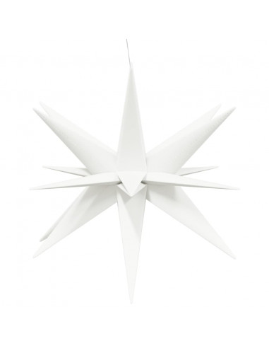 Luce di Natale con LED Pieghevole Bianca 100 cm