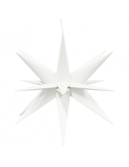 Luce di Natale con LED Pieghevole Bianca 100 cm