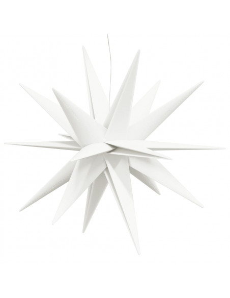 Luce di Natale con LED Pieghevole Bianca 100 cm