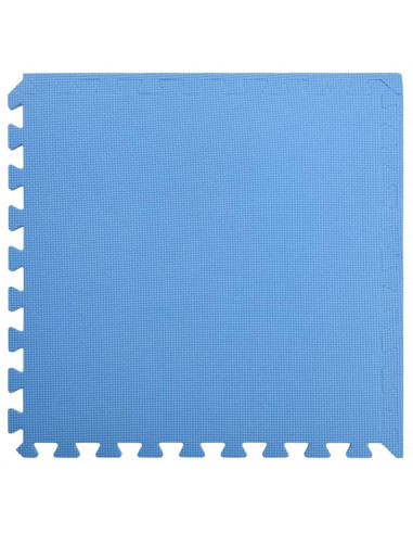 Tappetino a Incastro 24 pz 8,64 m² in Schiuma EVA Blu