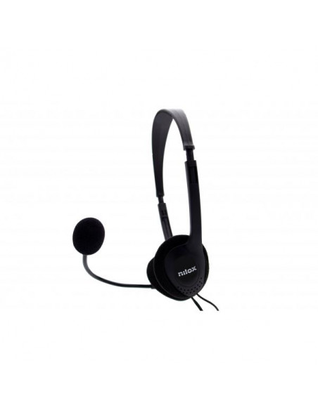 Nilox CHAT LIVE 2 Cuffie Auricolare Connettore 3.5 mm Nero